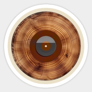 tree record Sticker